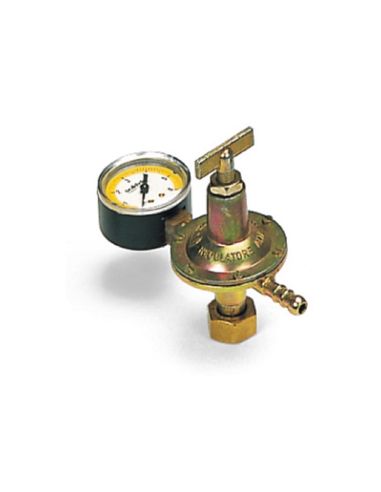 High pressure LPG regulator 8Kg 0÷4bar GS25H13 swivel with pressure gauge
