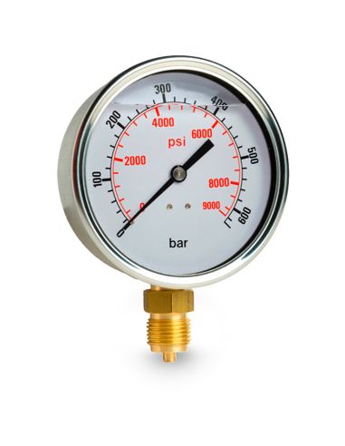 Glycerin pressure gauge diam.63 1bar