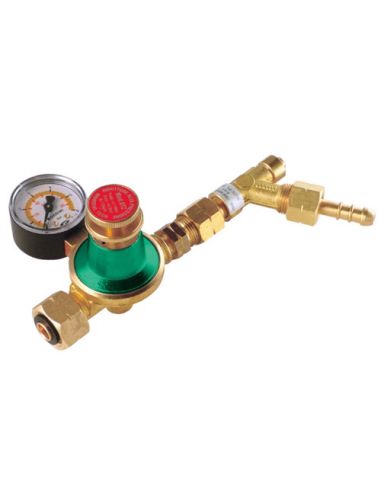 High pressure LPG regulator 12kg 0÷4 Bar with excess flow valve