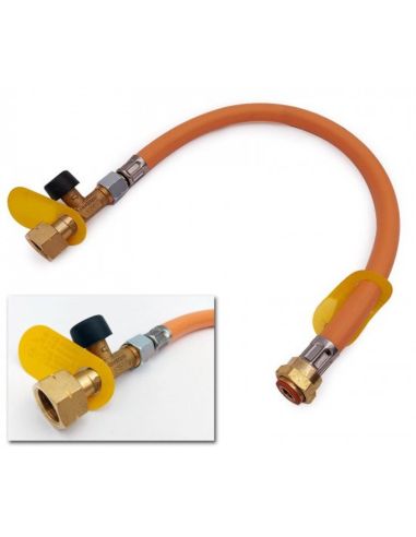 30Bar 45cm EN16436-1 hose with safety valve