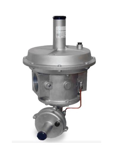 Filtroregolatore di pressione a chiusura per gas DN 2" 200÷450 mbar