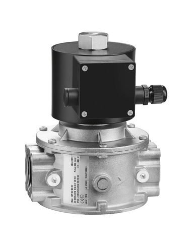 Opening solenoid valve rapid Dn 1 1/2" F/F IP 65 Pmax 500 mbar