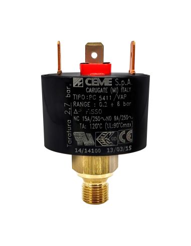 Pressure switch type PC5411/VAP G1/8" thread 0.4 bar