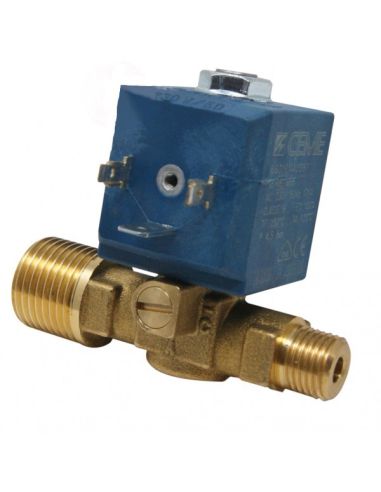 Solenoid valve 1/2"x1/4" M/M NC supply. 230 Vac 6601 EN series