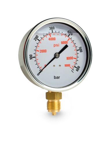 Glycerin pressure gauge diam.63 600bar